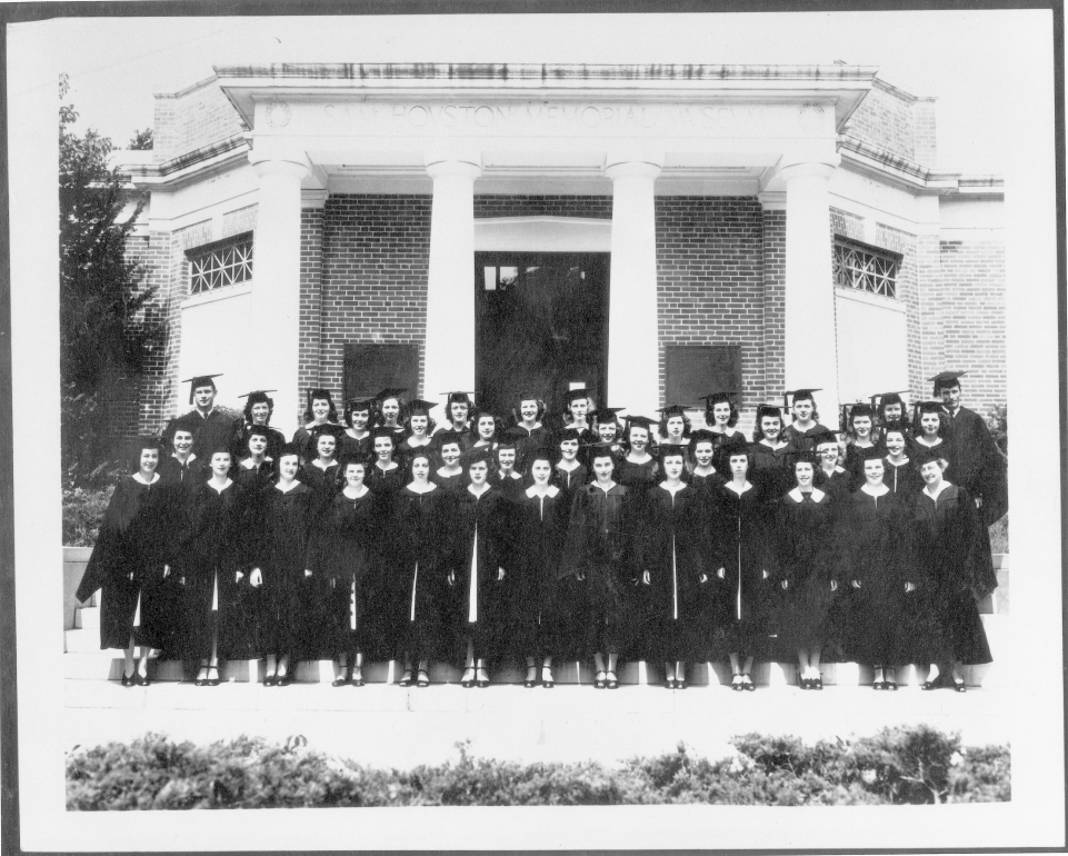 Graduating Class, Sam Houston Teachers College, 1945