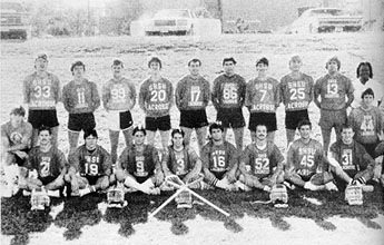 Lacrosse Team group photo