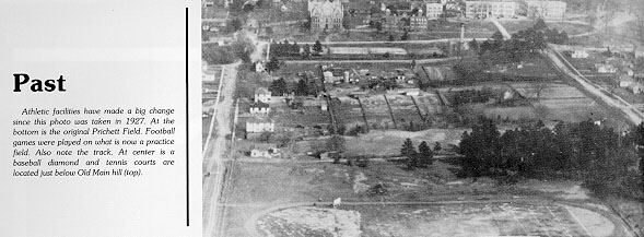 Pritchett field in 1927