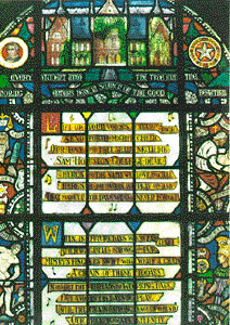 Old Main stained glass