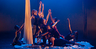 Dance performance at Sam Houston State University