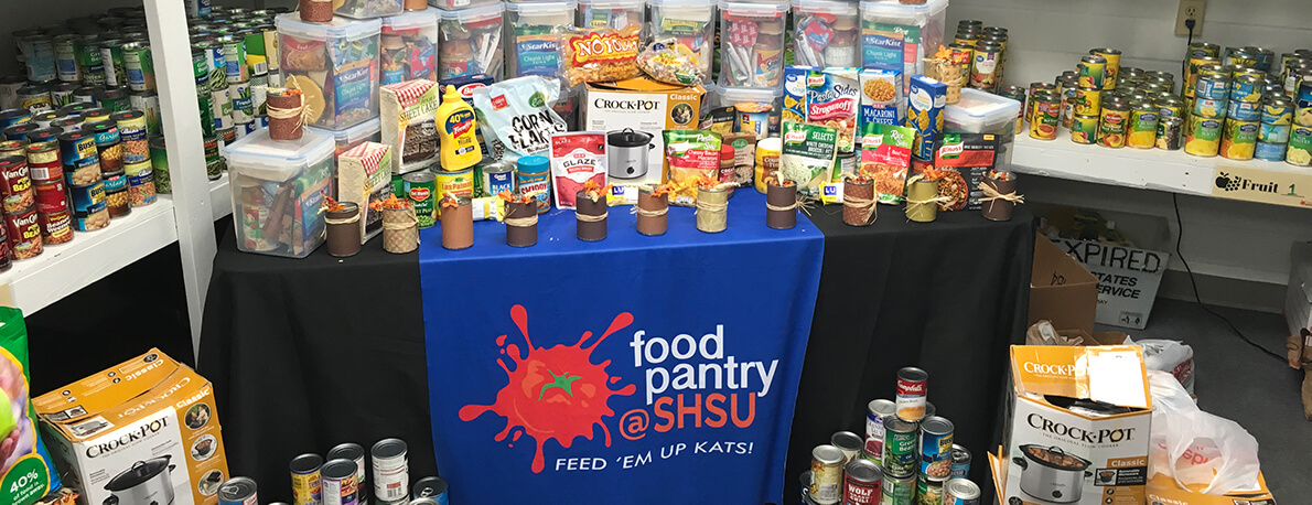 overview of donations in food pantry