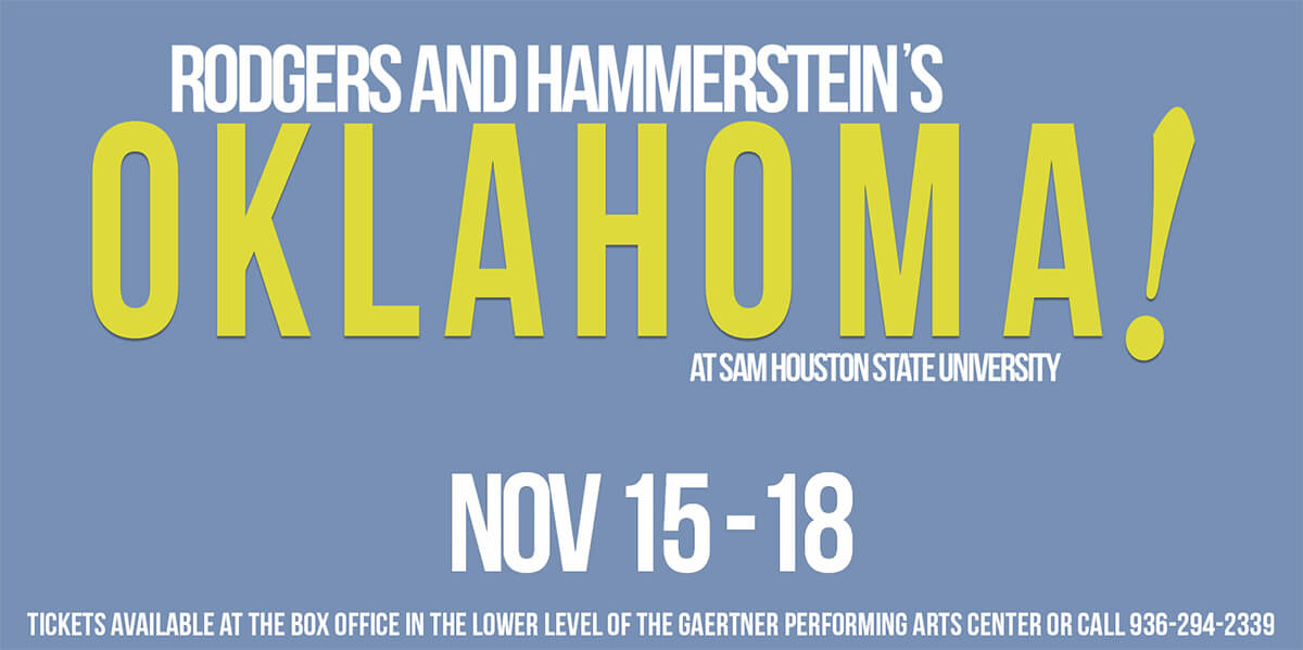 Rodgers and Hammerstein Oklahoma! at SHSU