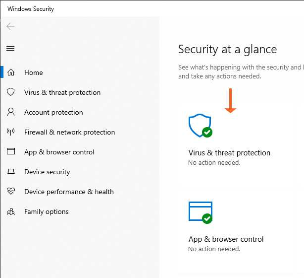 Windows Security at a Glance