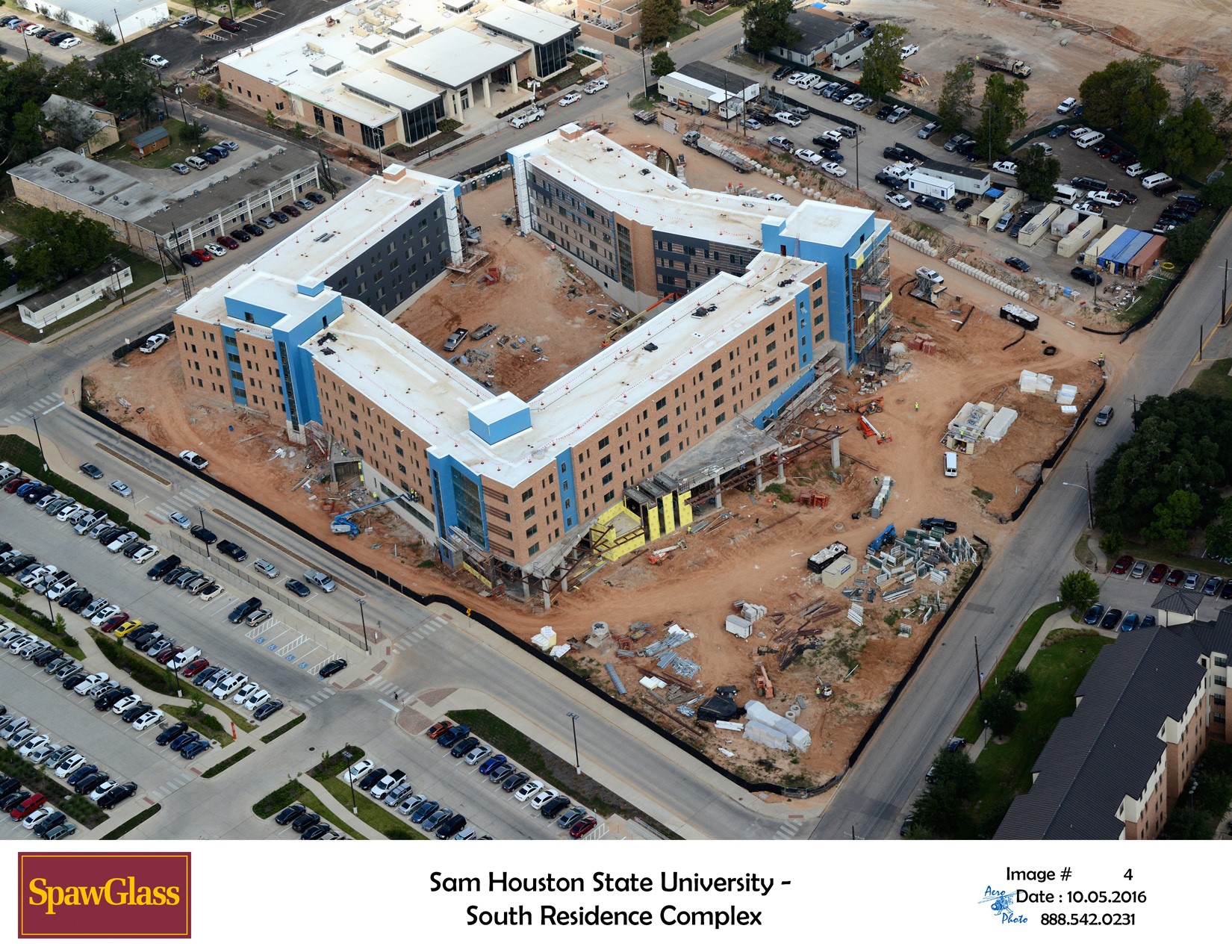 SRC NorthWest Aerial View of Construction