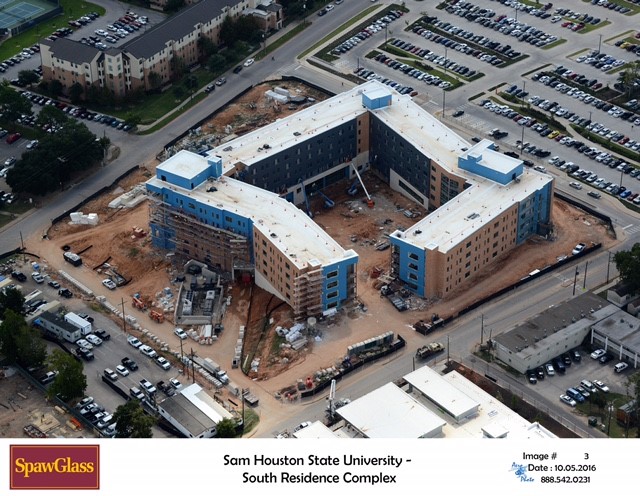 SRC East Aerial View of Construction