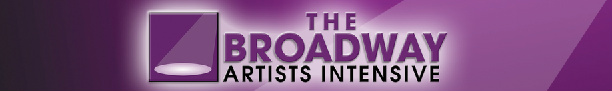 Banner for the Broadway Intensive