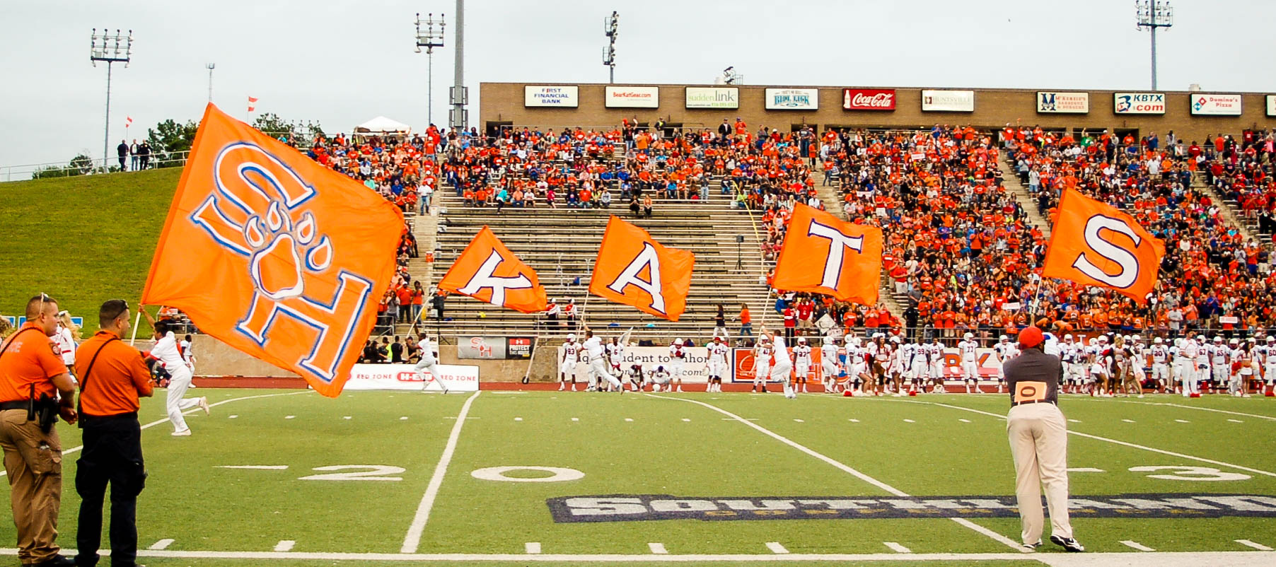 flags spelling "Kats"