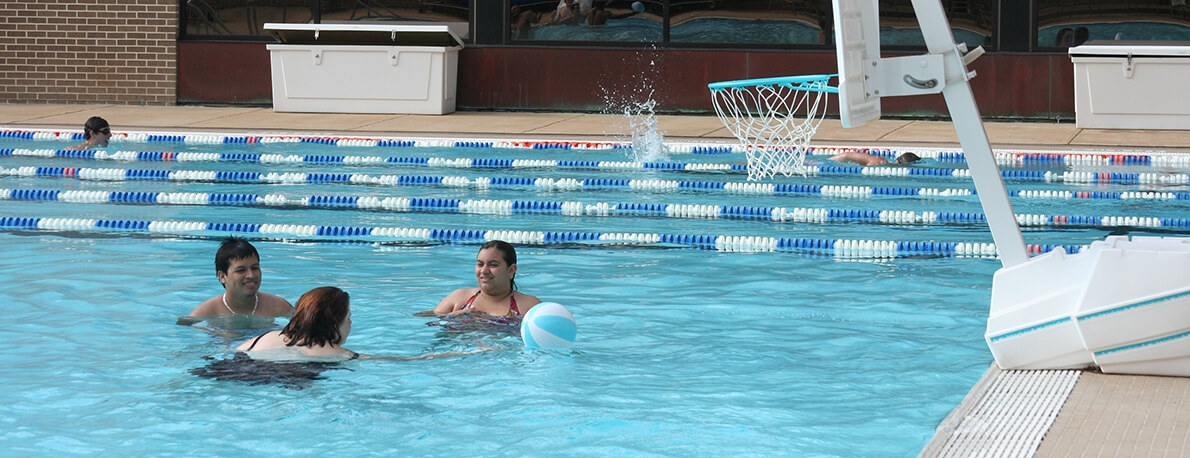 People in the pool