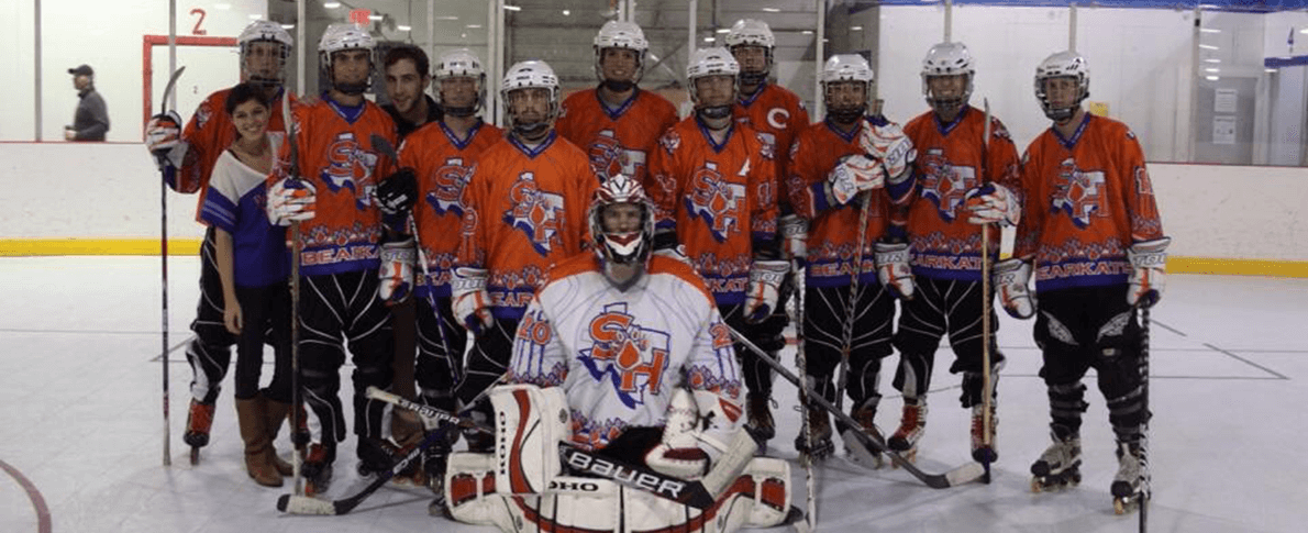 inline hockey club group picture