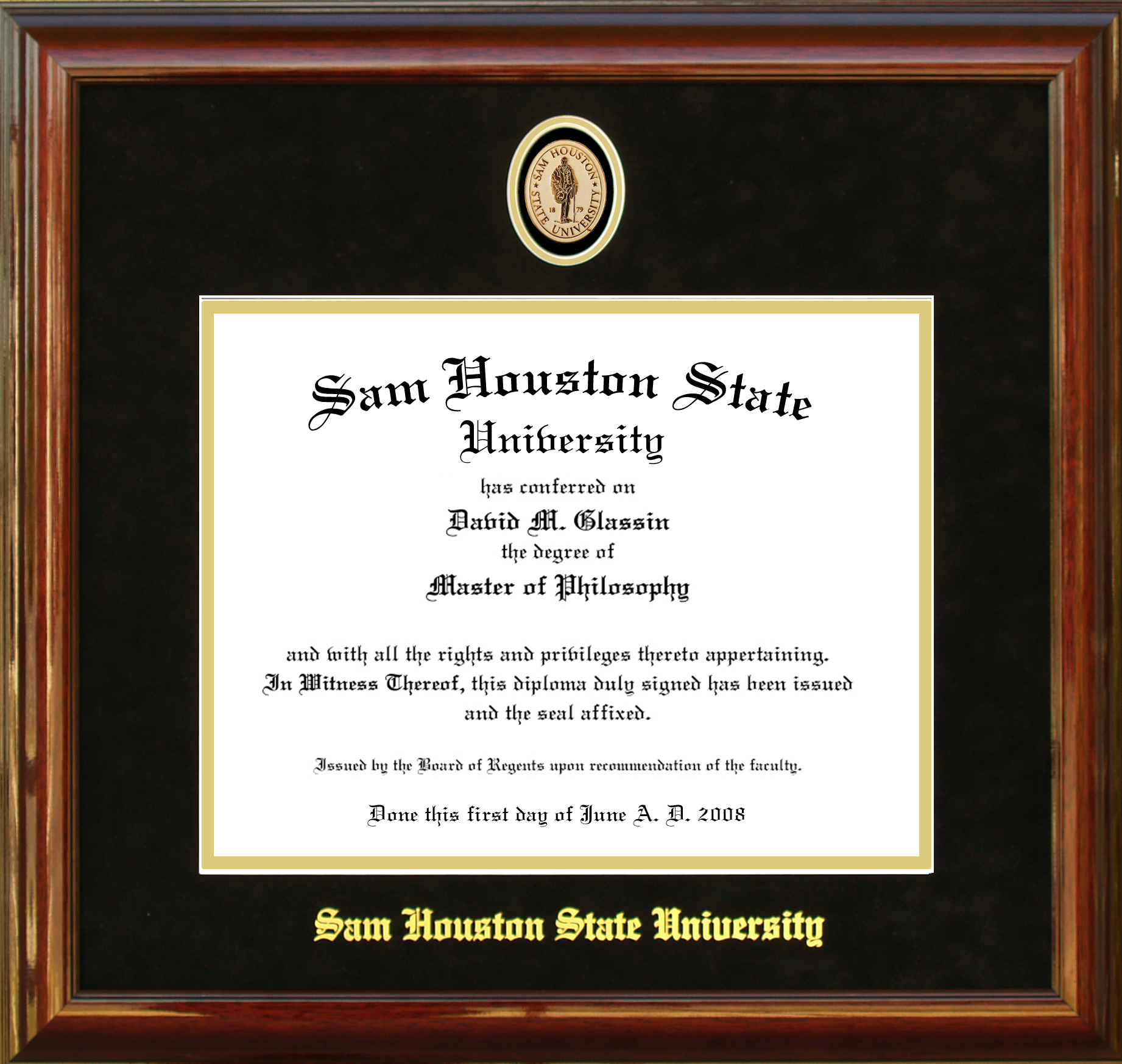 Diploma Frames