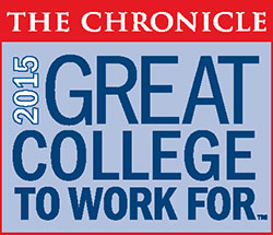 logo The Chronicle 2015 Great College to Work For