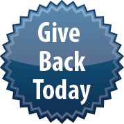 Give Back Today button
