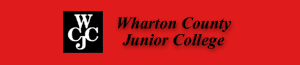 Wharton County Junior College. Red black and red.