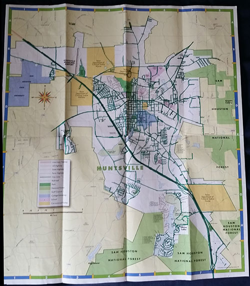 Brad's map