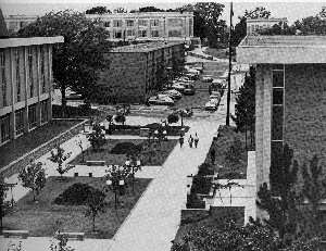 Mall area in 1975