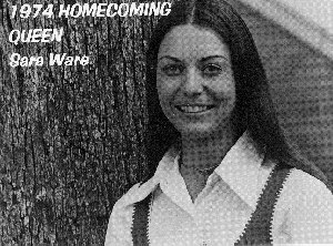 Sara Ware homecoming queen