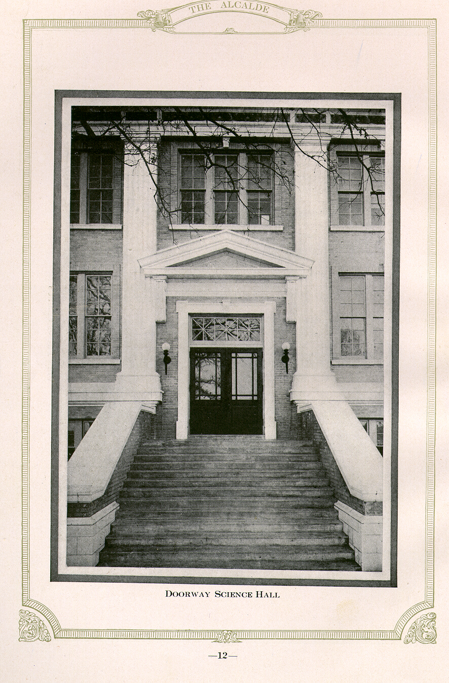 Science Building entrance