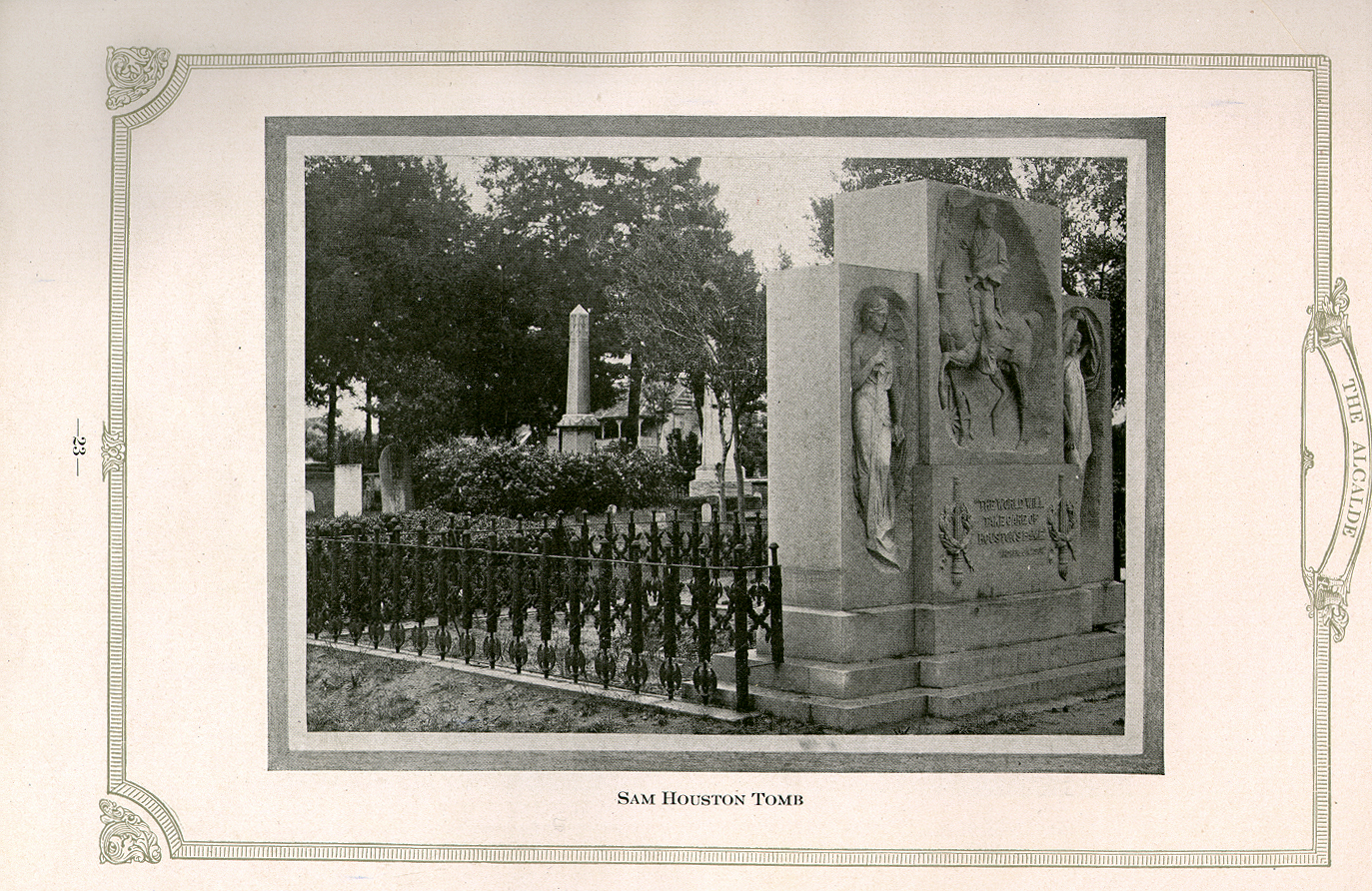 Sam Houston's tomb