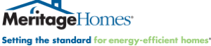 meritage homes setting standards for energy-efficient homes logo