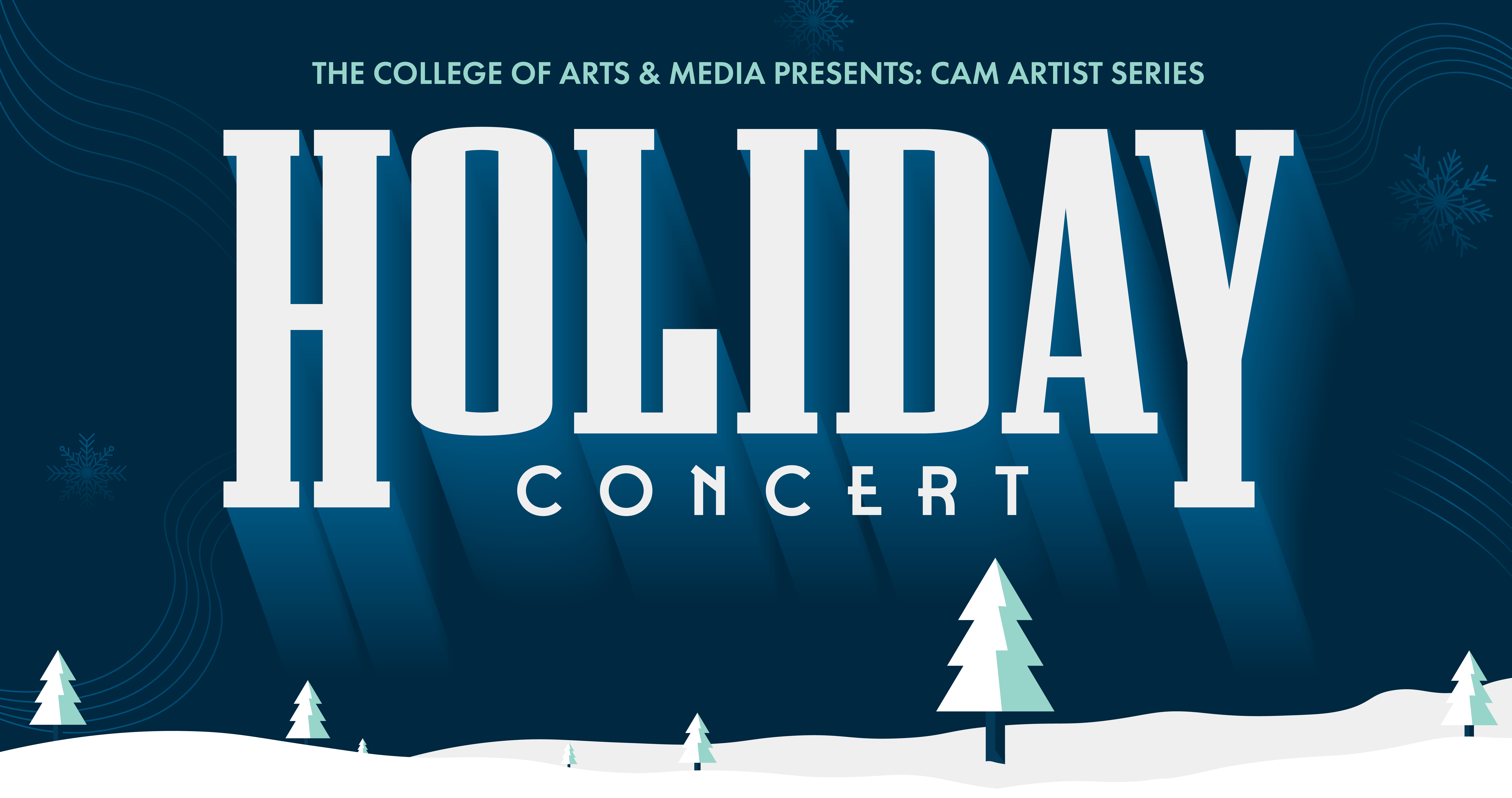 CAM Artist Series: Holiday Concert Graphic