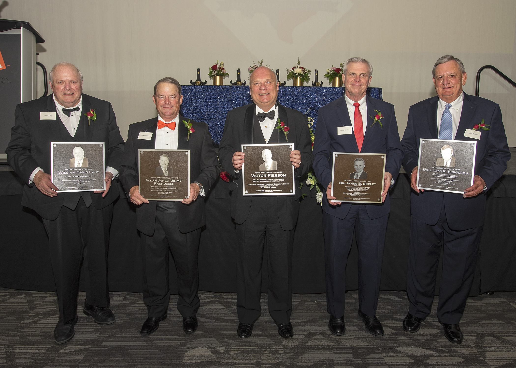 2020 Texas Bankers Hall of Fame Honorees
