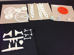 3-D printing gears art project