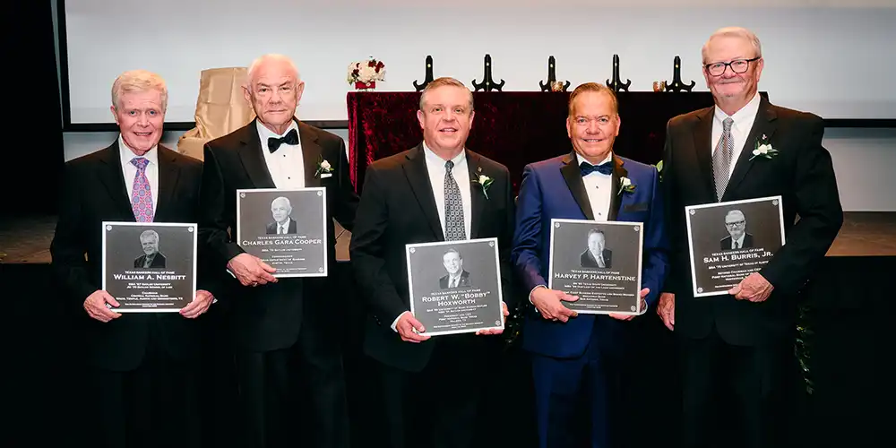 The 2025 Honorees, posing at the gala.