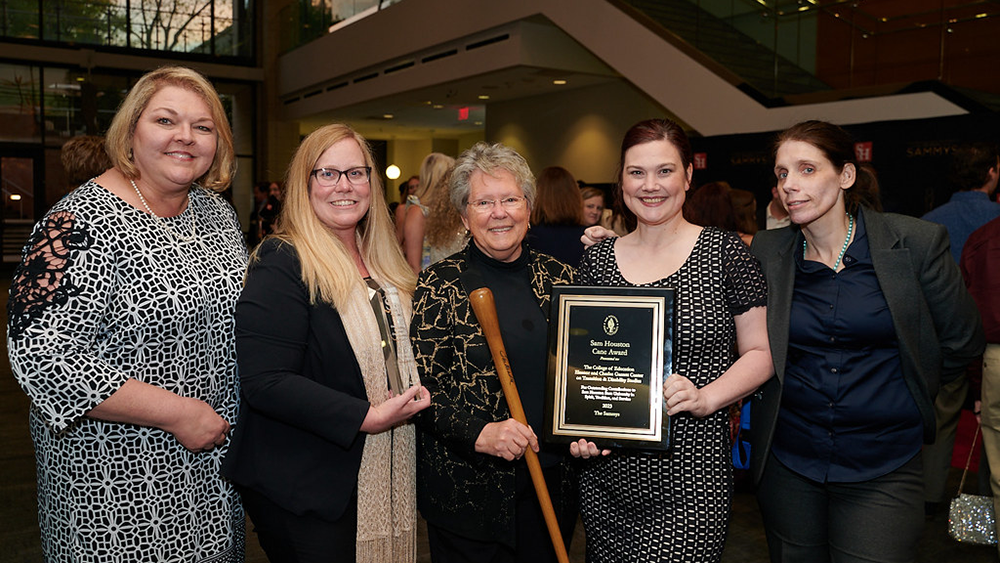 Garrett Center SHSU 2023 Cane Award