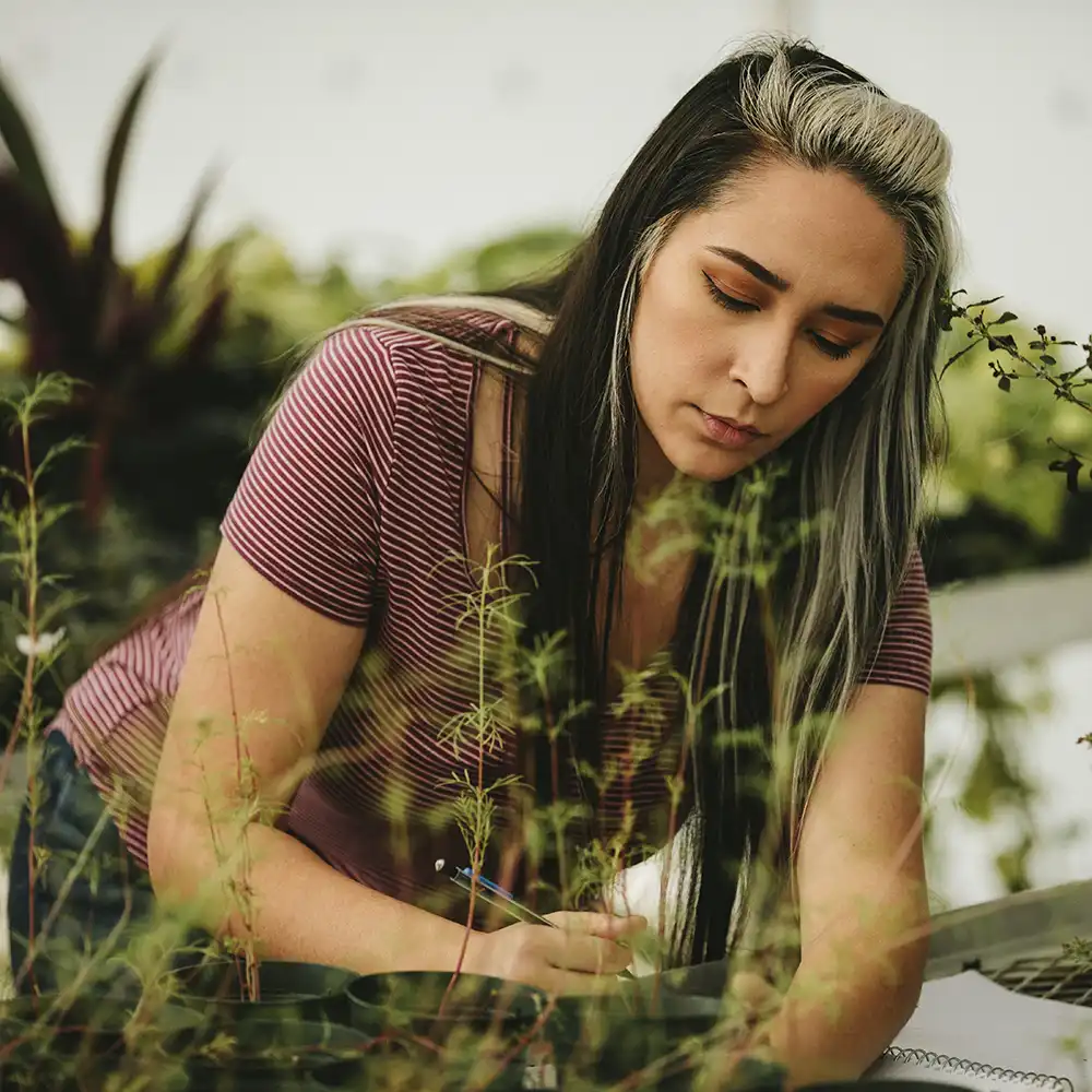 Biology Students out at the Pineywoods Environmental Research Laboratory