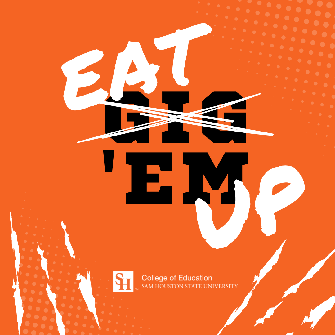 Graphic promoting the SHSU A&M football game