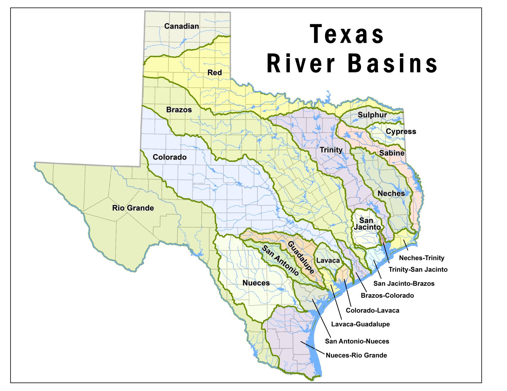 Texas River Basins