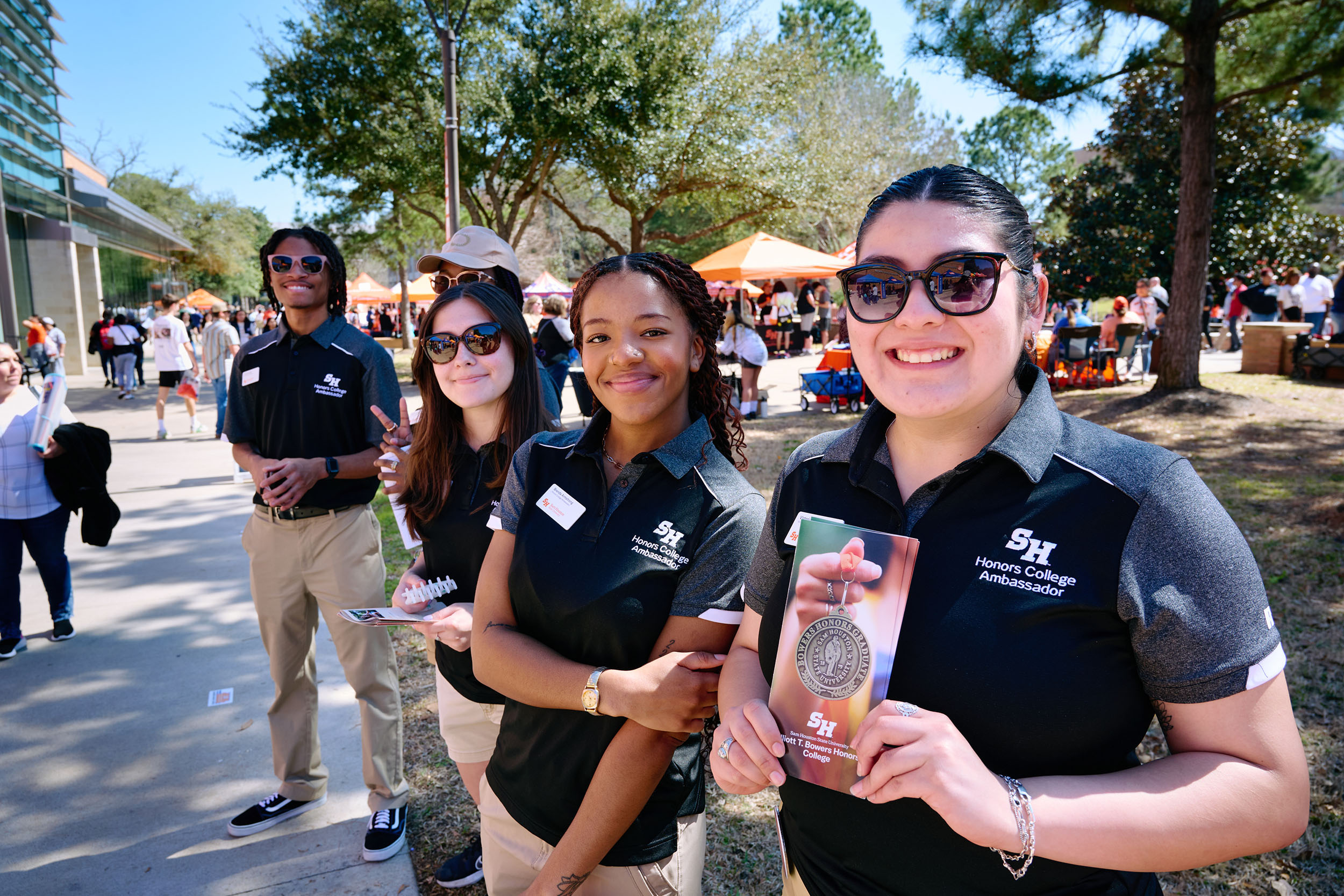 The SHSU Honors College has several student orgs for students to build community, serve our campus, and pursue leadership opportunities  
