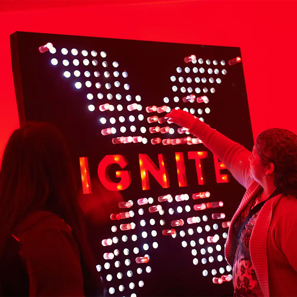 The theme of the 2024 TEDxSHSU event was “Ignite”.