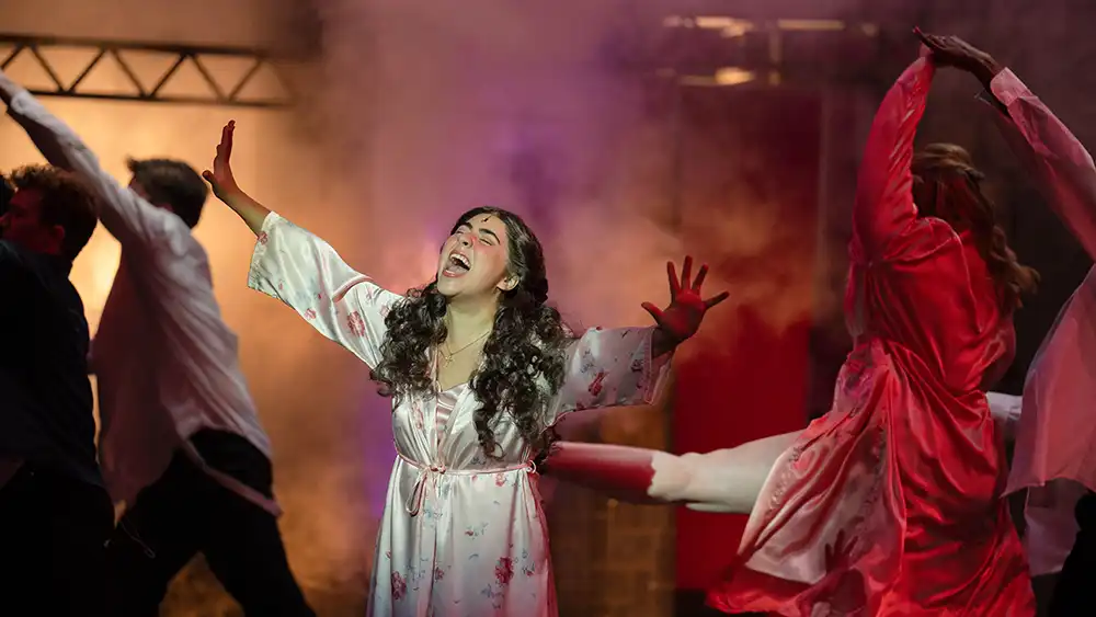 Theatre Student Singing