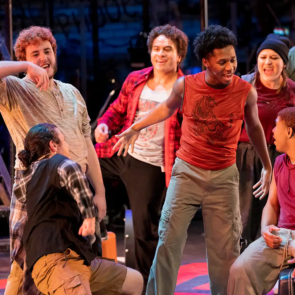 Theatre Students on Stage