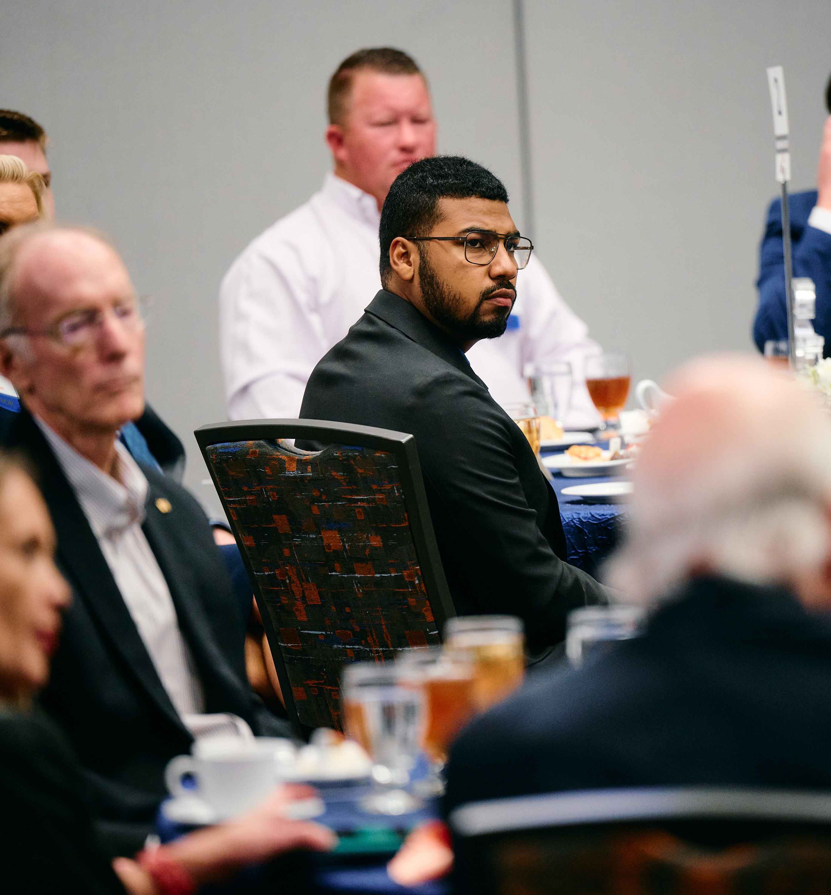 Student and Industry professionals networking