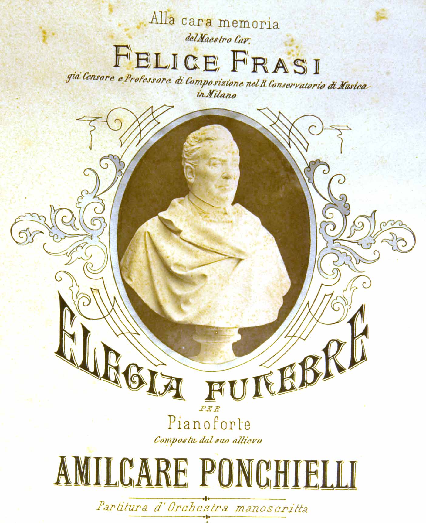 Elegia funebre in onore di Felice Frasi, Op. 89