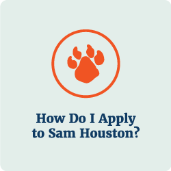 How Do I Apply to Sam Houston?