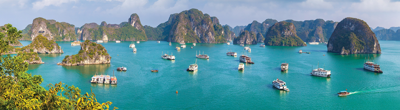 Gulf of Thailand full of boats