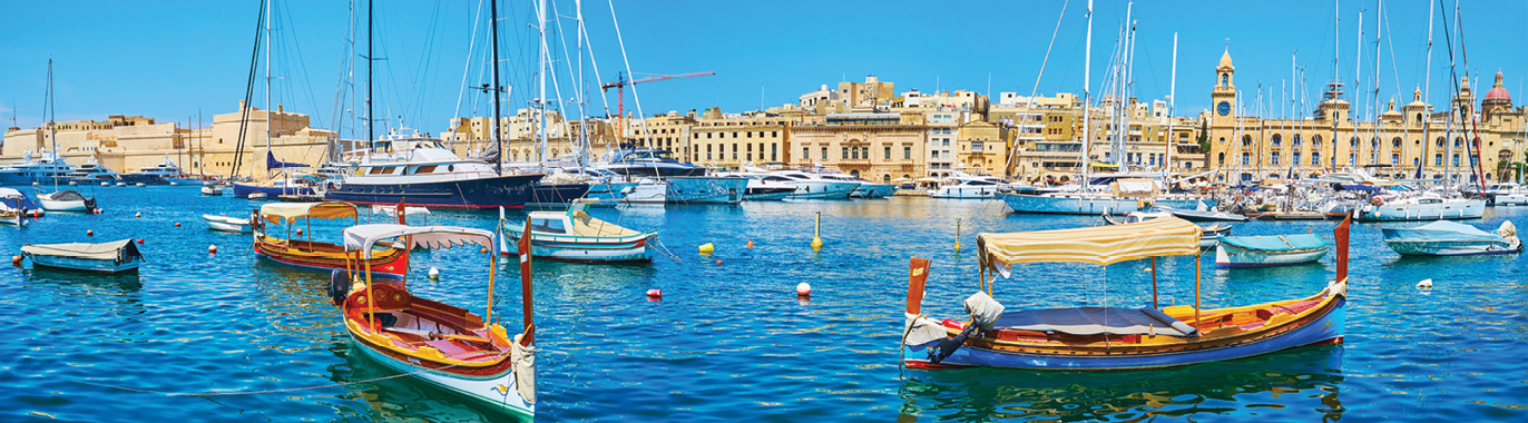 An evening view of the Vienna Christmas Market in Austria