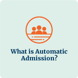What is automatic admission?