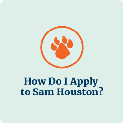 How Do I Apply to Sam Houston?