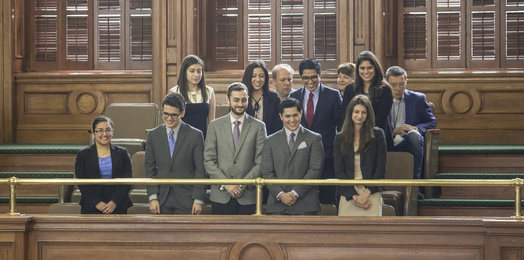 Sam Houston Austin Internship Program Students Honored on Senate Floor