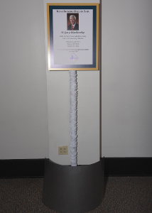 Blankenship award stand