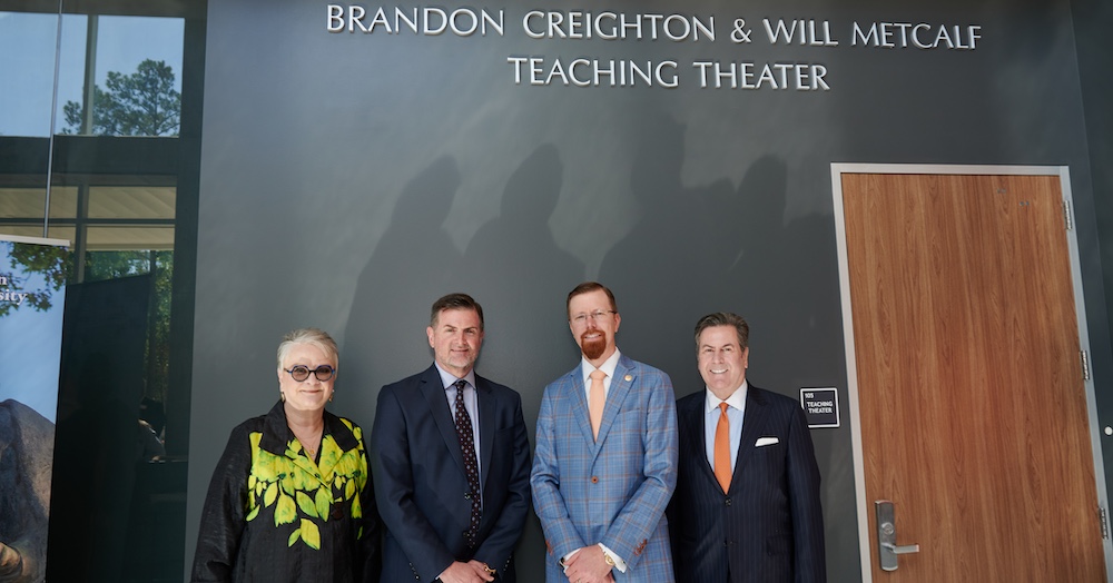 From left: Alisa White, Brandon Creighton, Will Metcalf and Brian McCall