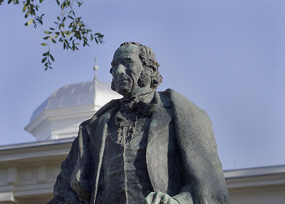 Sam Houston statue.