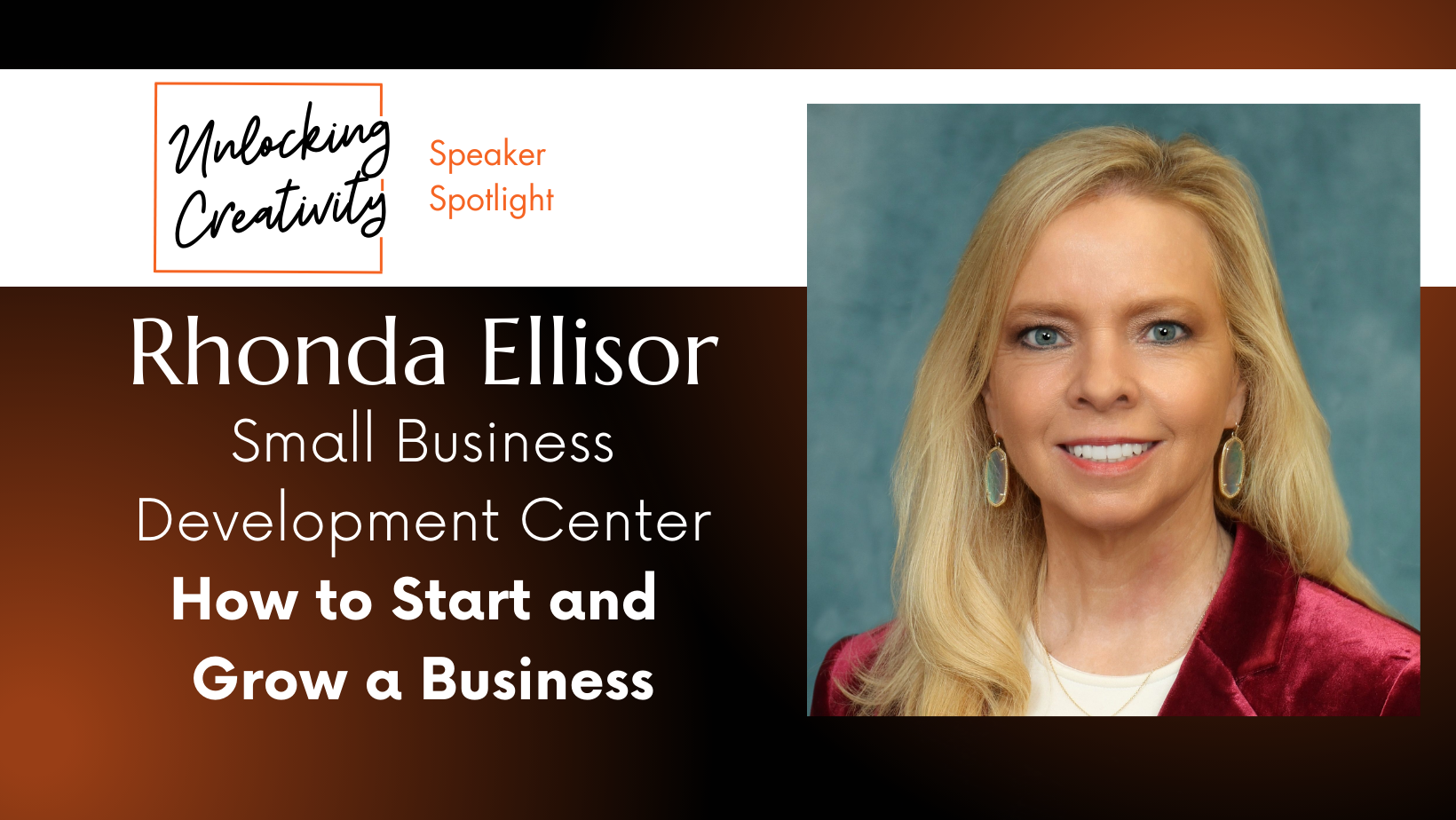 Rhonda Ellisor, How to Start and Grow a Business