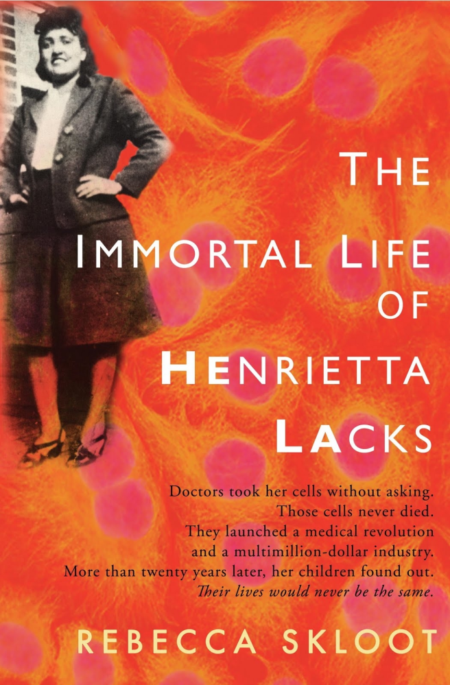 Immortal Life of Henrietta Lacks Book Cover
