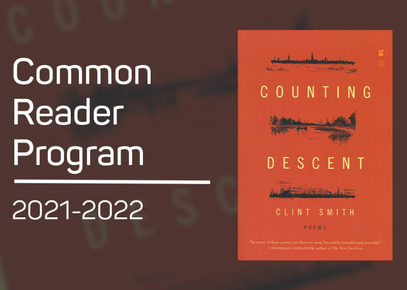 Picture of 2021 common reader Counting Descent by Clint Smith.